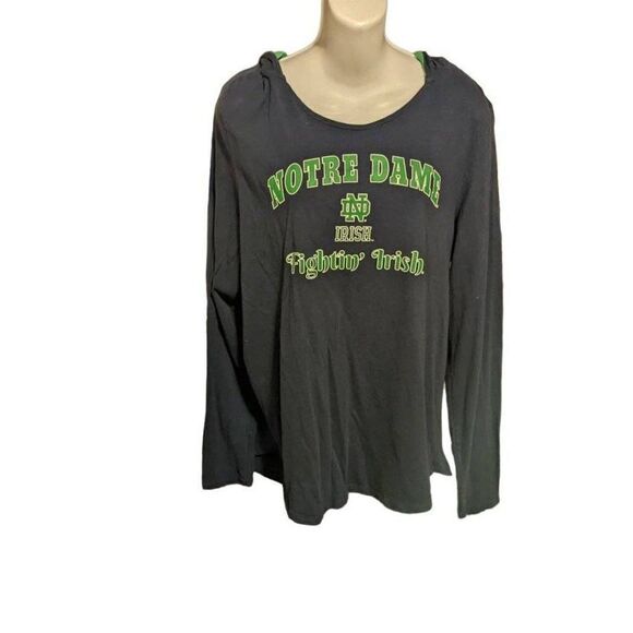 Noter Dame tee shirt hoodie size M by Colosseum - Picture 11 of 13